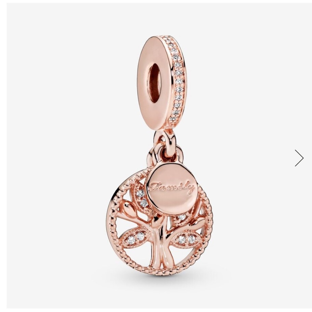 Pandora Sparkling Family Tree Charm